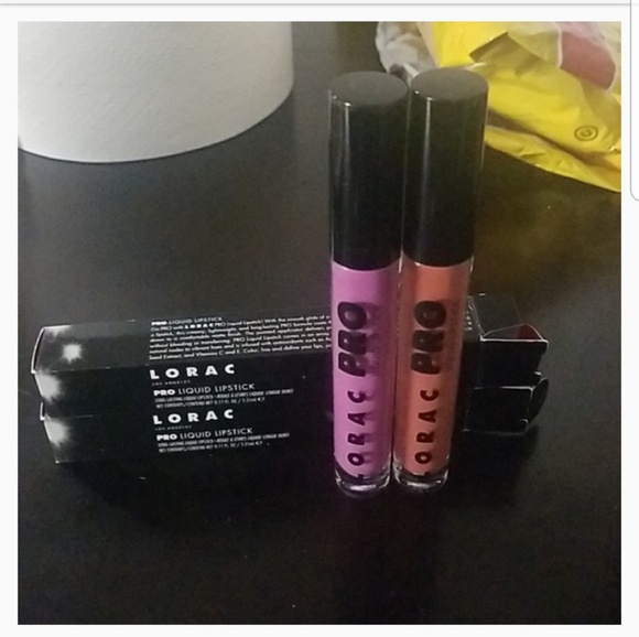 2 Lorac pro liquid lipsticks - Picture 1 of 2